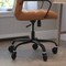 Flash Furniture Brown LeatherSoft Roller Wheel Executive Chair GO-2286H-BR-BK-RLB-GG - alternate 6